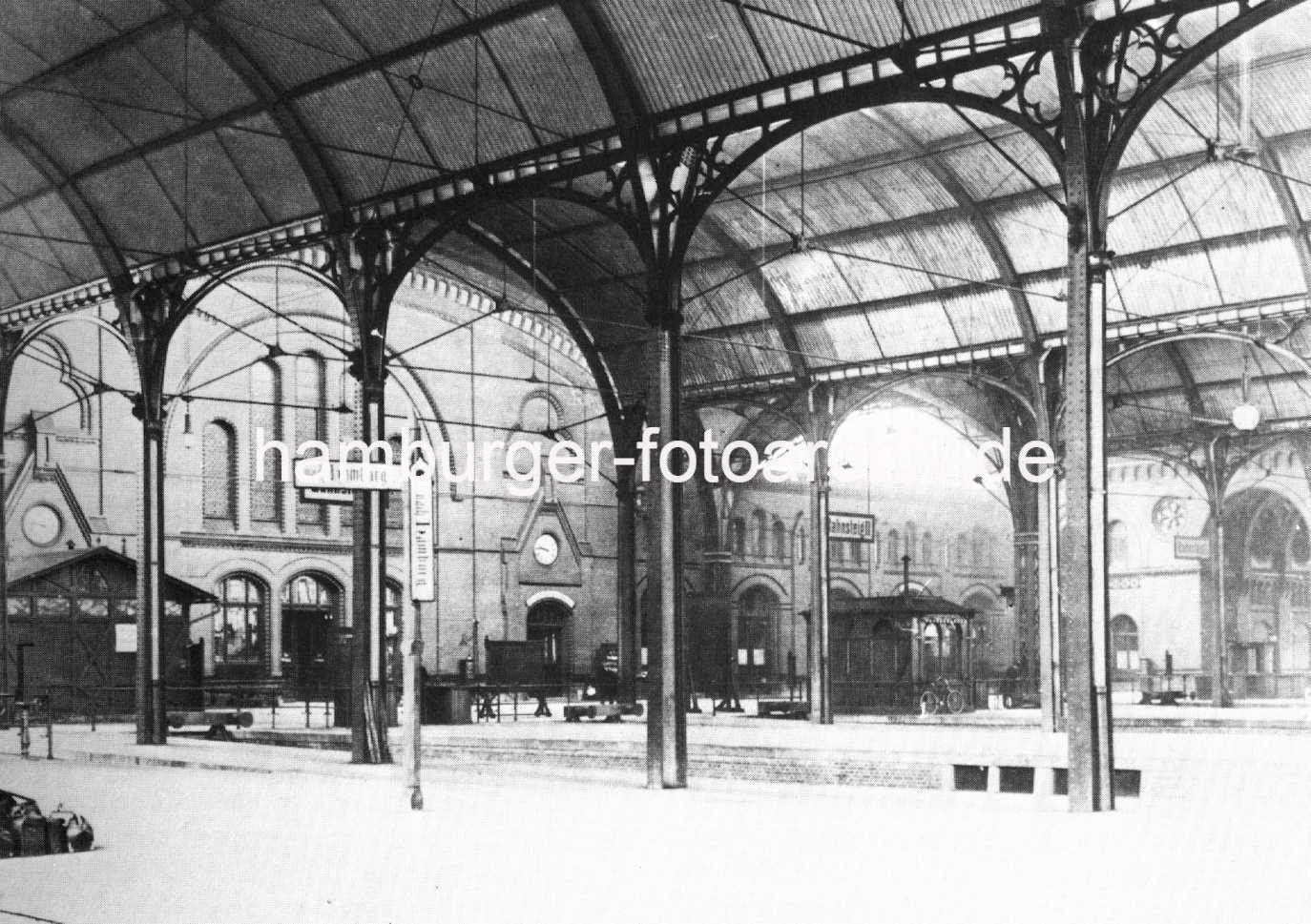 X958899 Historische Darstellung - Foto vom Bahnhof Altona  | Altonaer Bahnhof - ehem. Güterbahnhof Harkortstrasse
